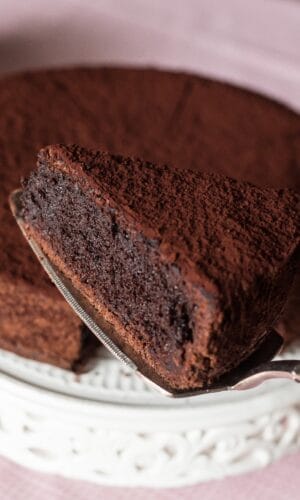 Ciasto z niską zawartością glutenu - ciasto orzechowo - czekoladowe