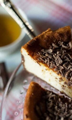 Ciasto z niską zawartością glutenu - sernik czekoladowy