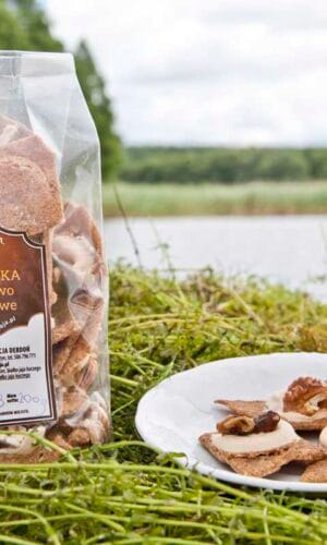 Ciasteczka migdałowo – orzechowe 150g